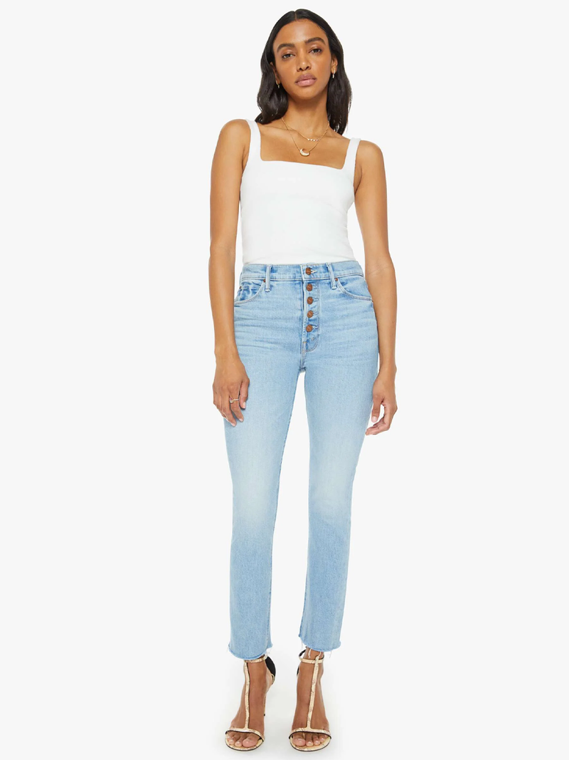 The Pixie Dazzler Ankle Fray Jean Ivy League Cowboy