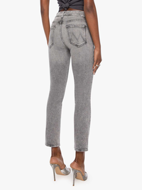 The Mid Rise Dazzler Ankle Jean in Mascara Meltdown