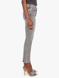 The Mid Rise Dazzler Ankle Jean in Mascara Meltdown