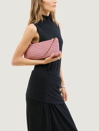 NAGHEDI Gala Clutch Satin in Flor – Image 4