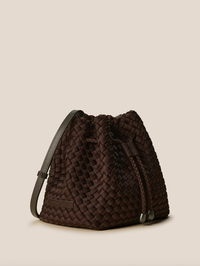 Gramercy Medium Bucket in Chocolate by NAGHEDI - View 3