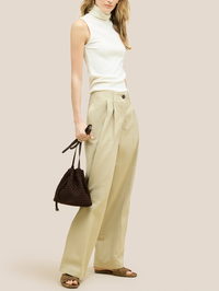 Gramercy Medium Bucket in Chocolate by NAGHEDI - View 5