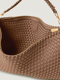 NAGHEDI Porto Medium Half-Moon Bag in Seychelle – Image 2