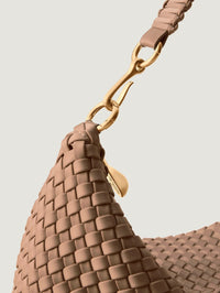 NAGHEDI Porto Medium Half-Moon Bag in Seychelle – Image 3