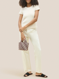 St. Barths Petit Tote Graphic Stripe in Roma by NAGHEDI - View 2