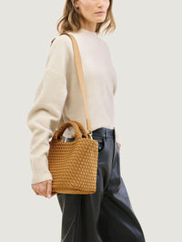 NAGHEDI St. Barths Small Tote in Turmeric – Image 3