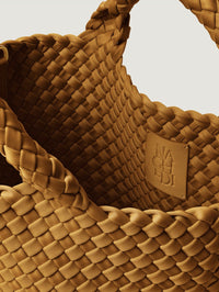 NAGHEDI St. Barths Small Tote in Turmeric – Image 5