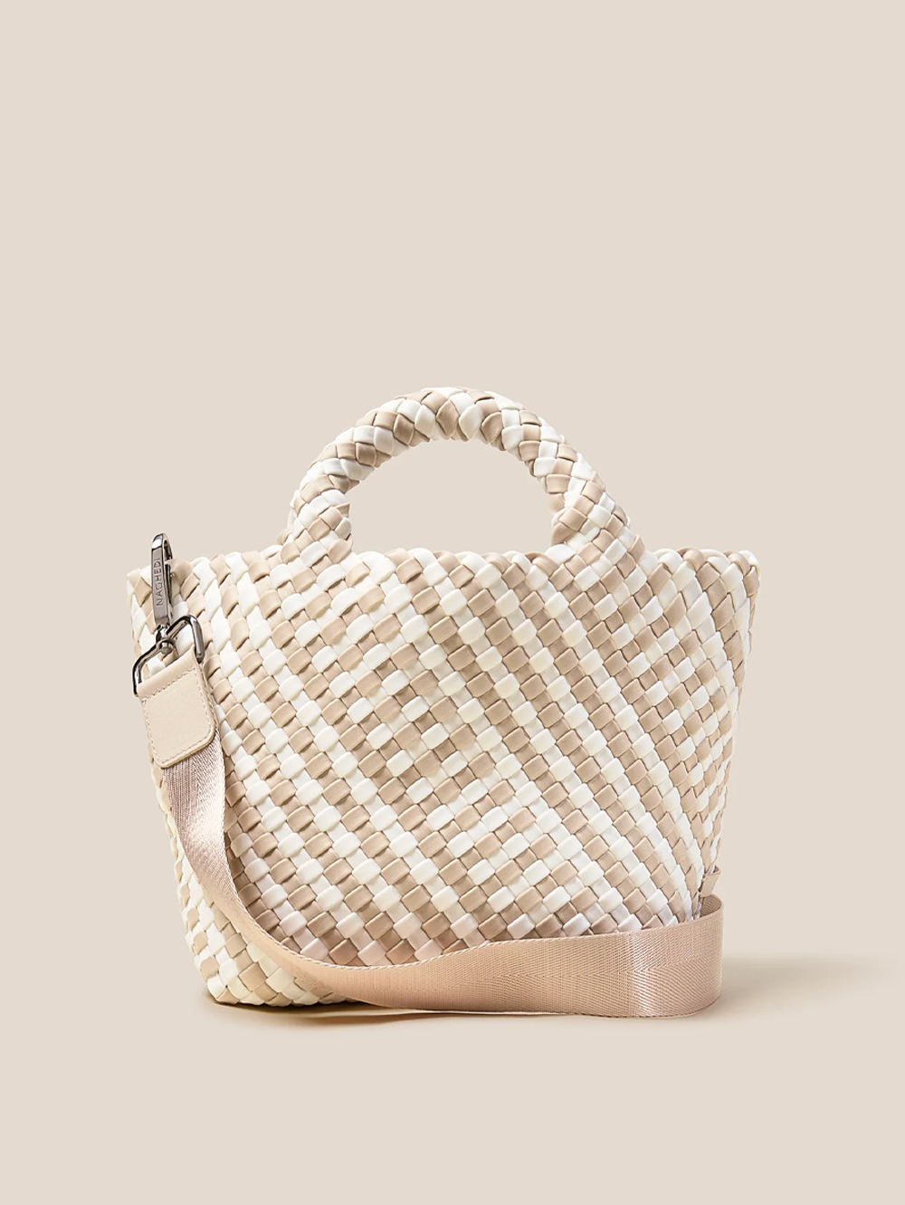 St. Barths Small Tote Striped Geo in Mykonos