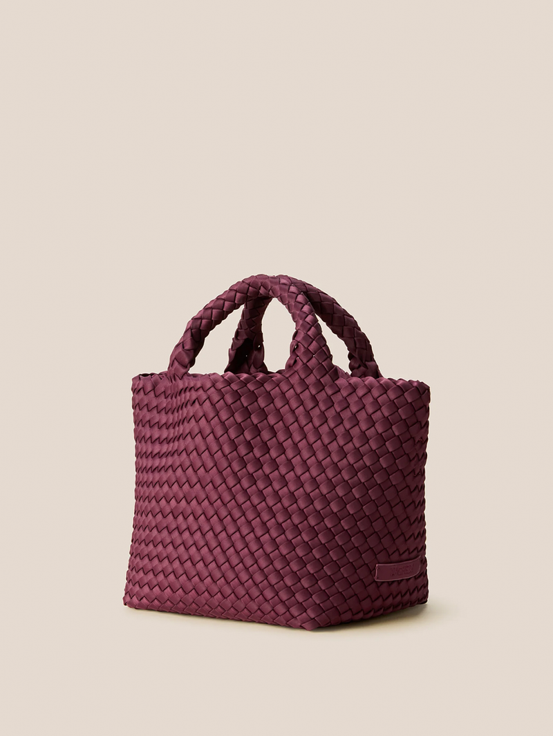 St. Barths Small Tote in Bordeaux