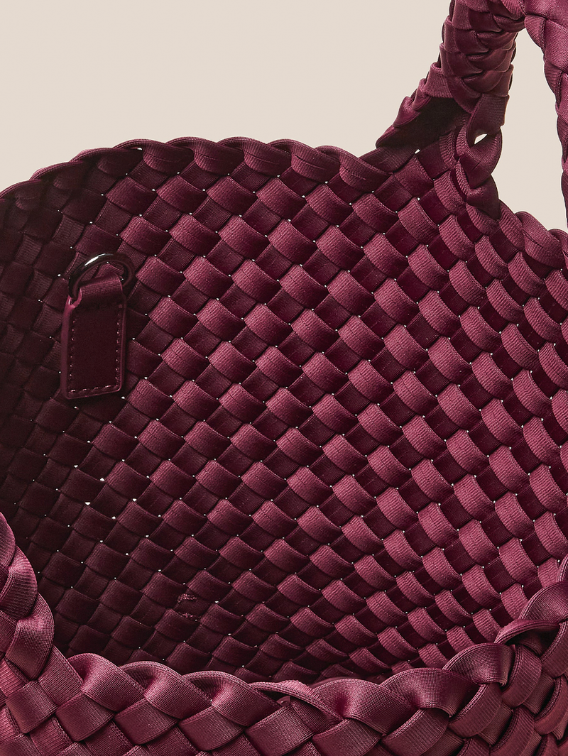 St. Barths Small Tote in Bordeaux