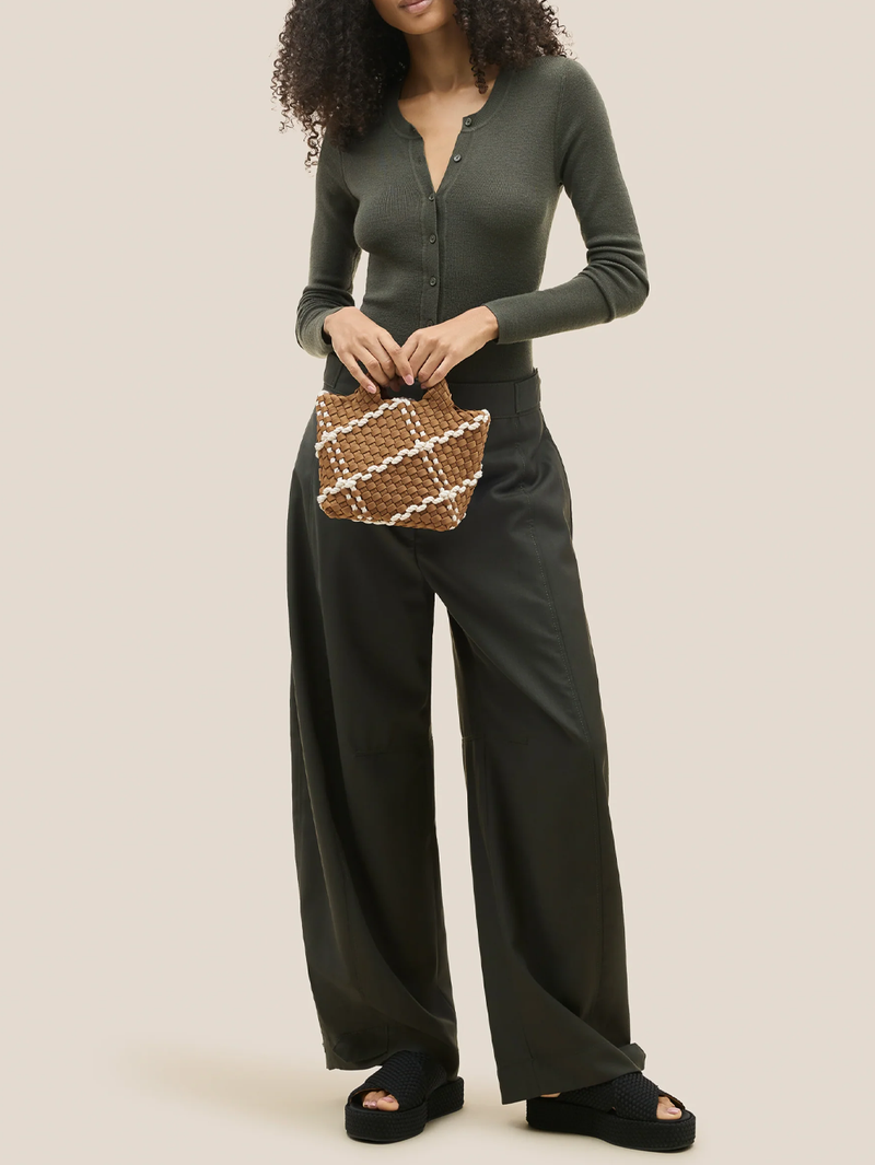 St. Barths Petit Tote Rope in Cove