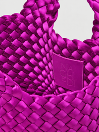 St. Barths Petit Tote Satin in Bisou