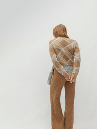 NAKED CASHMERE ART DEPARTMENT MOHAIR CARDIGAN in HAYSTACK MULTI – Image 2