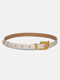 NANUSHKA Darbie Belt in Off White in OFF WHITE – Image 1