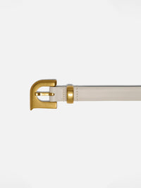 NANUSHKA Darbie Belt in Off White in OFF WHITE – Image 2