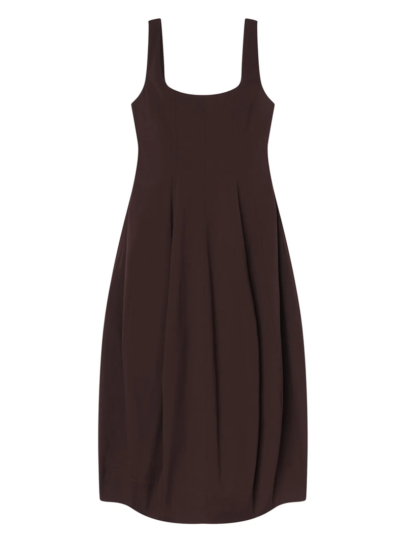 Veda Stretch Cotton Midi Dress