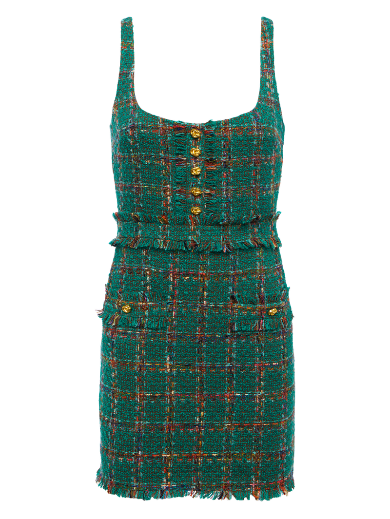 Valli Tweed Mini Dress