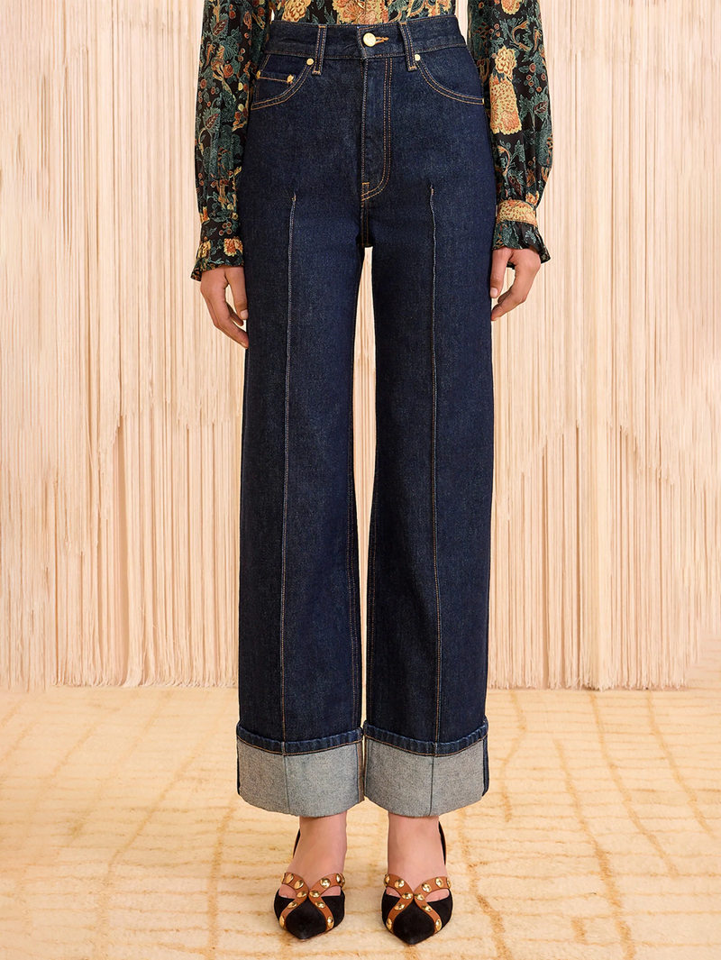 The Genevieve Wide Leg Jean