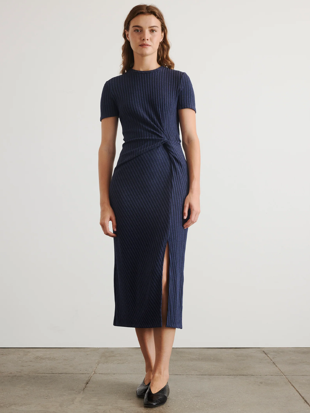 Flint Rib Knit Dress