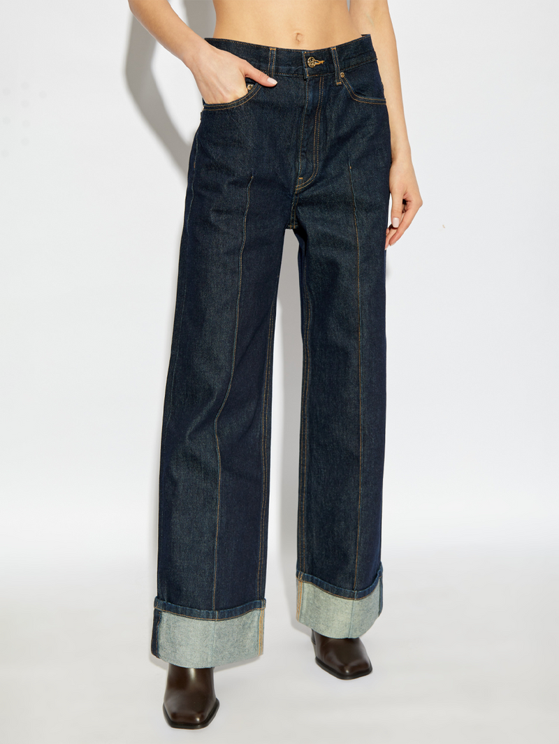 The Genevieve Wide Leg Jean