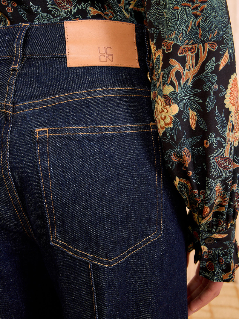 The Genevieve Wide Leg Jean