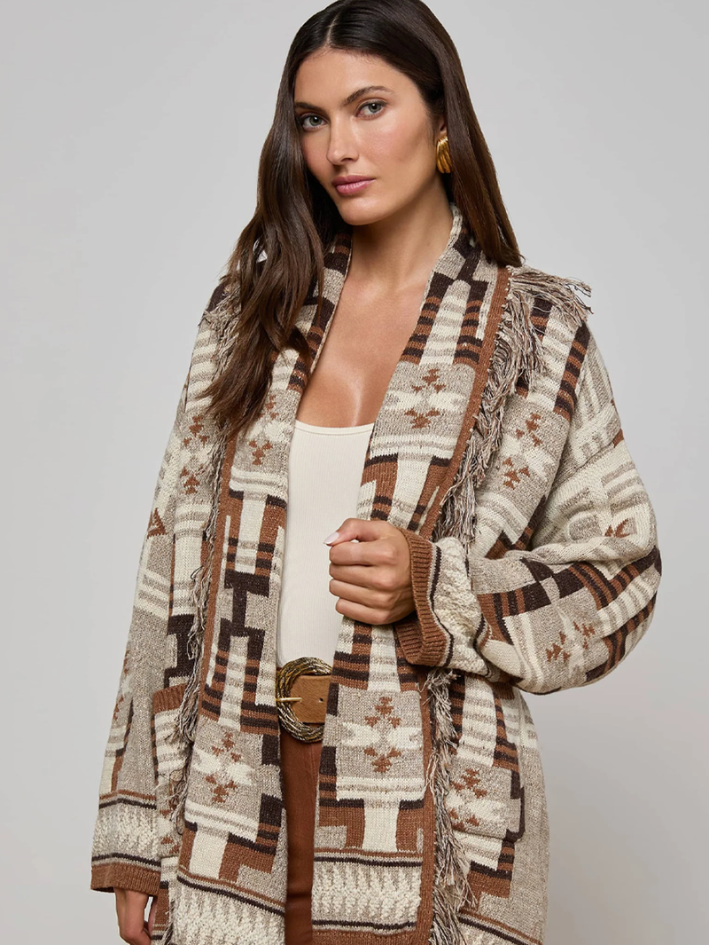 Jair Fringe Cardigan