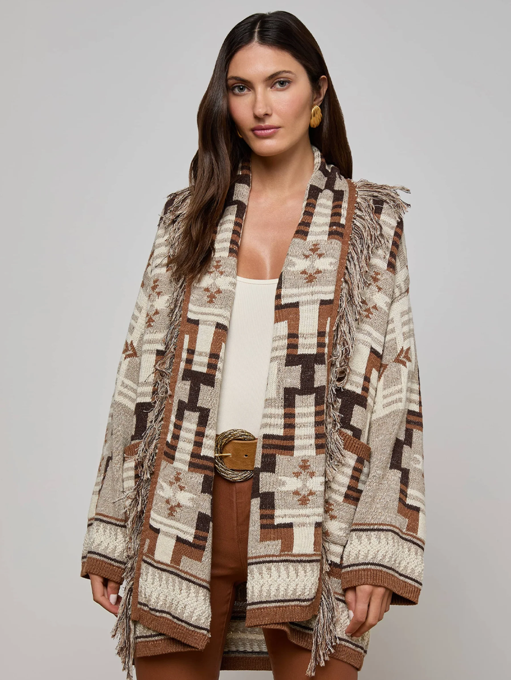 Jair Fringe Cardigan