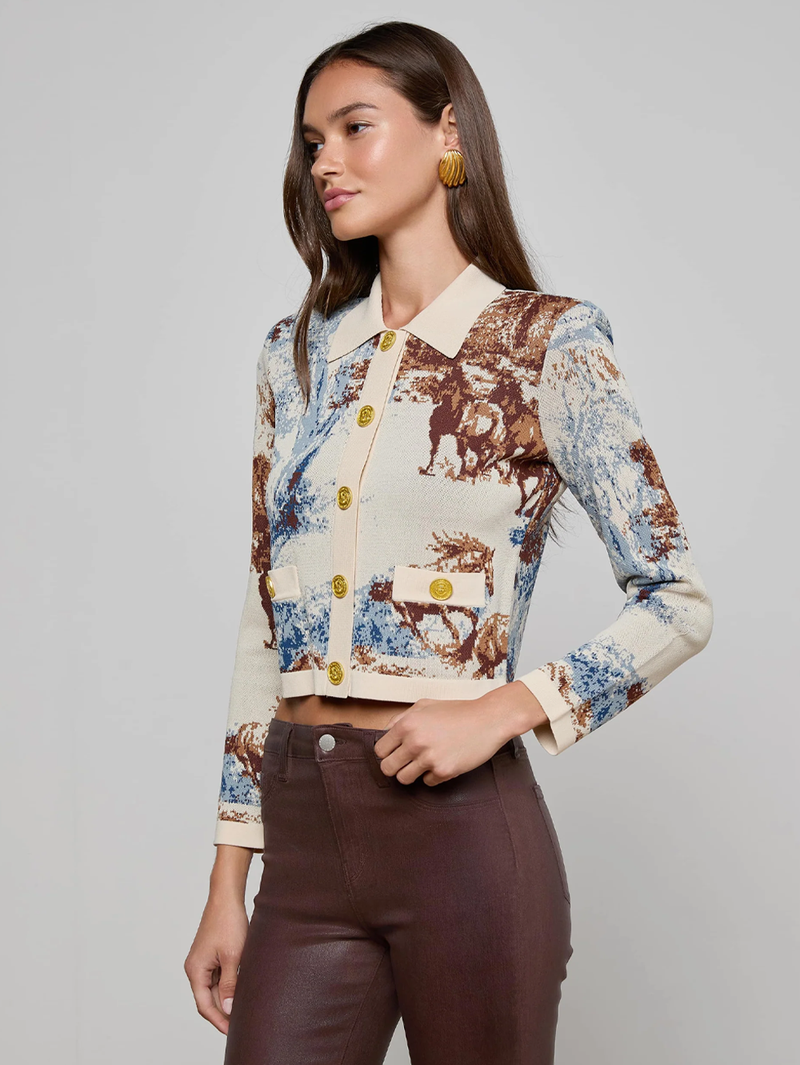 Osiris Jacquard Cardigan