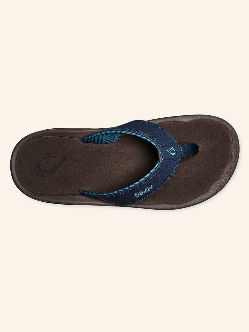 ‘Ohana Beach Sandal in Blue Depth/Espresso