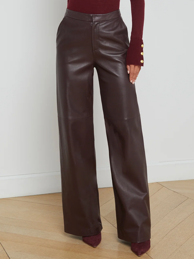 Livvy Leather Trouser
