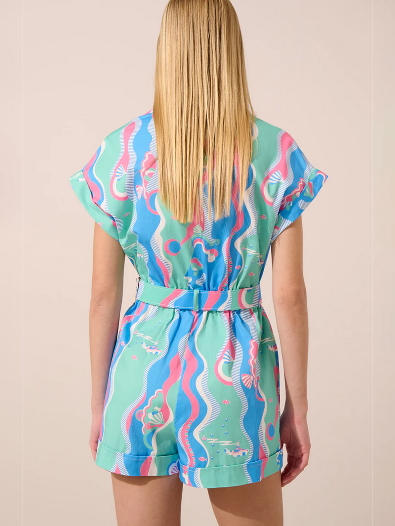 Underwater Dreamer Sienna Playsuit