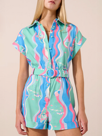 Underwater Dreamer Sienna Playsuit