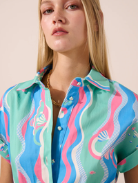 Underwater Dreamer Sienna Playsuit