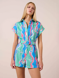 Underwater Dreamer Sienna Playsuit