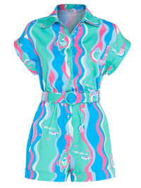 Underwater Dreamer Sienna Playsuit