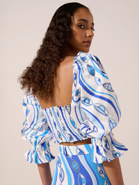 Ocean Eyes Ava Top by PAOLITA - View 2