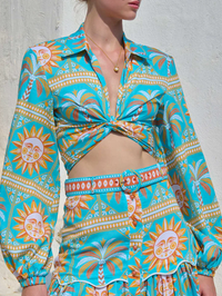 PAOLITA Sole Mio Maxi Skirt in SOLE MIO – Image 3
