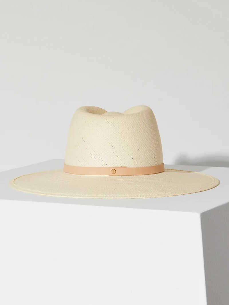 Sherman Packable Straw Hat in Natural