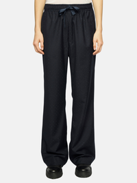 Poma Tailleur Strass Trousers in Encre