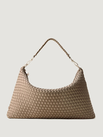 Porto Medium Half Moon Bag In Cashmere