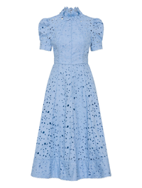 Kitsu Short Sleeve Midi Dress by REBECCA VALLANCE - View 6