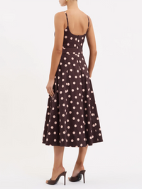 Vivianne Strap Midi Dress by REBECCA VALLANCE - View 2