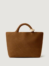St. Barths Medium Tote Beads in Teak