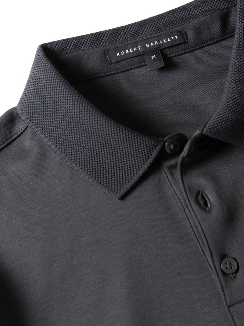 Georgia Long Sleeve Polo in Cannon