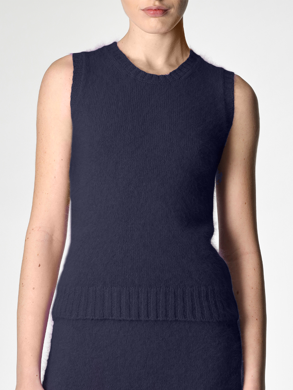 Canotta Sleeveless Sweater Top
