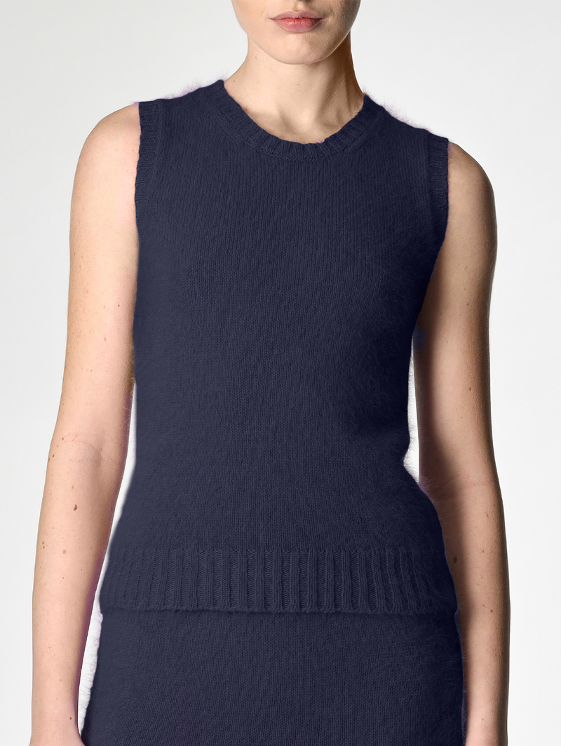 Canotta Sleeveless Sweater Top