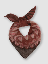 Fair Isle Bandana in Moro/Porpora