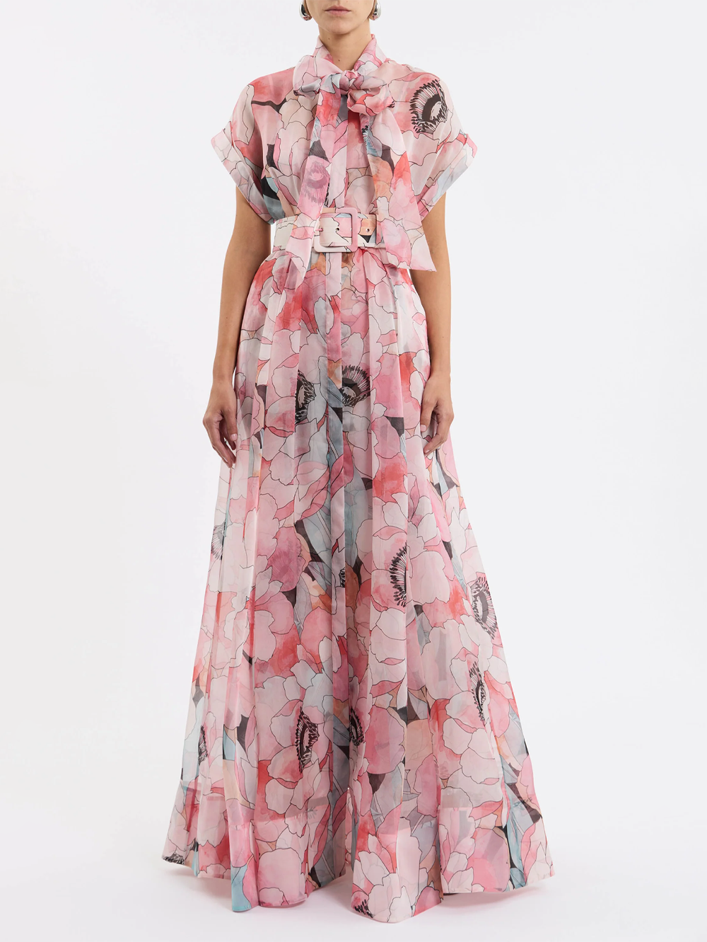 【REBECCA VALLANCE】Cabaret Roses Mini Dress シアープリーツ Cabaret Roses Mini Dress – Rebecca Vallance