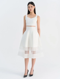 Ines Flared Dress by RVN - View 4