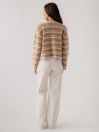 Charlene Cropped Welt Pocket Jacket Cardigan in Buttercup